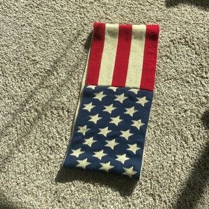 Nice quality American Flag Scarf Reversible